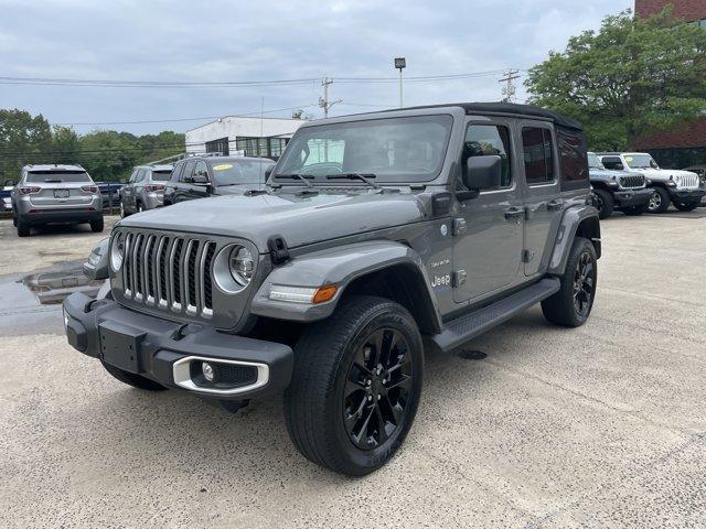 used 2021 Jeep Wrangler Unlimited 4xe car, priced at $33,177