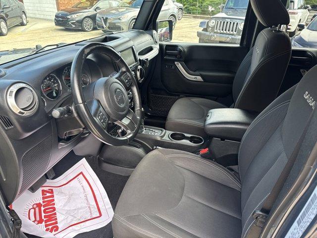 used 2017 Jeep Wrangler Unlimited car, priced at $21,218