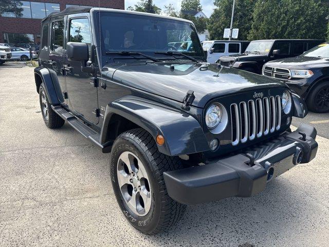 used 2017 Jeep Wrangler Unlimited car, priced at $21,218