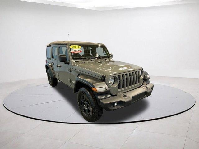 used 2021 Jeep Wrangler Unlimited car, priced at $27,995