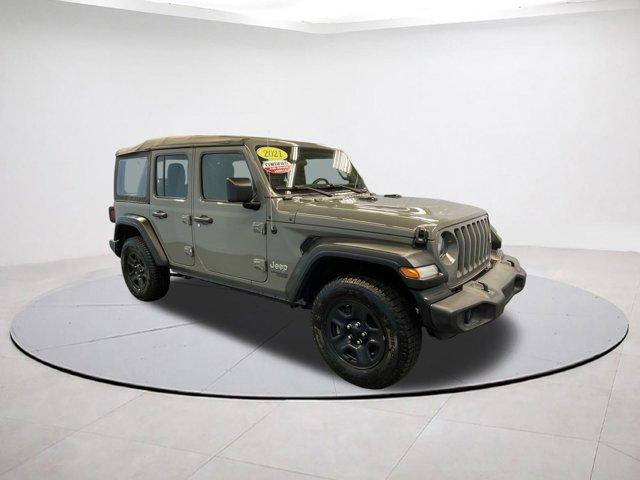 used 2021 Jeep Wrangler Unlimited car, priced at $27,995