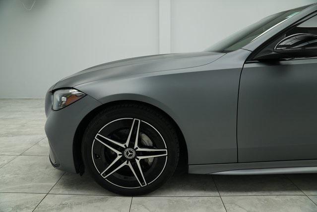 used 2022 Mercedes-Benz C-Class car, priced at $37,900