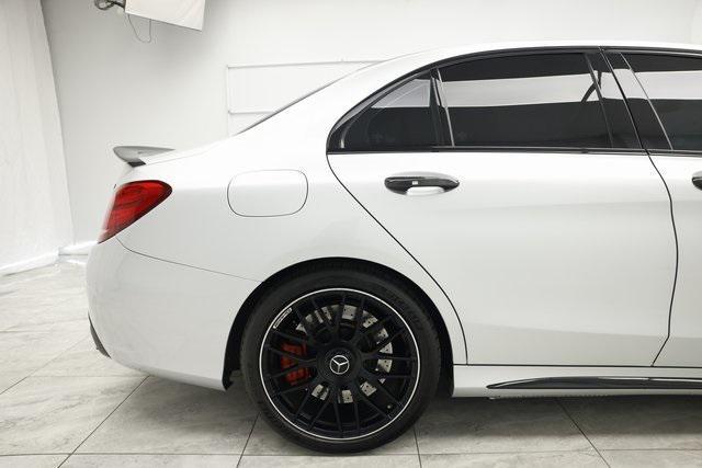 used 2017 Mercedes-Benz AMG C 63 car, priced at $43,400