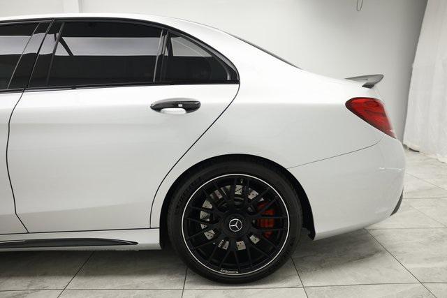 used 2017 Mercedes-Benz AMG C 63 car, priced at $43,400