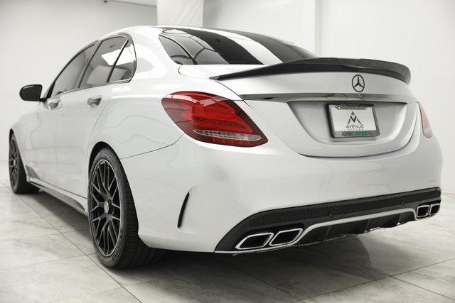 used 2017 Mercedes-Benz AMG C 63 car, priced at $43,400