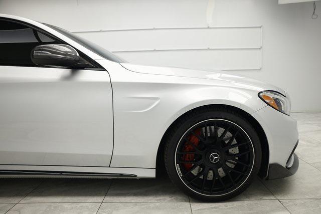 used 2017 Mercedes-Benz AMG C 63 car, priced at $43,400