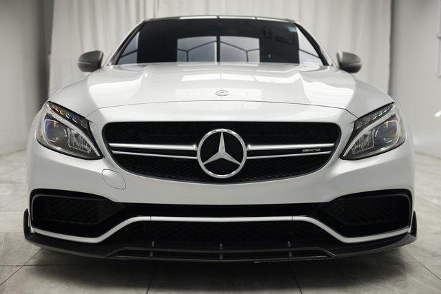 used 2017 Mercedes-Benz AMG C 63 car, priced at $43,400