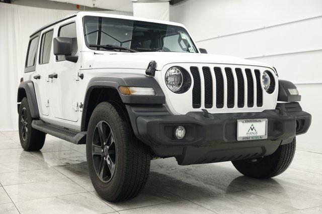 used 2020 Jeep Wrangler Unlimited car, priced at $28,500