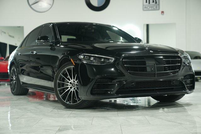 used 2022 Mercedes-Benz S-Class car, priced at $72,995