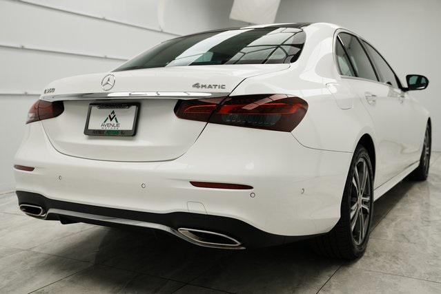 used 2021 Mercedes-Benz E-Class car, priced at $35,700