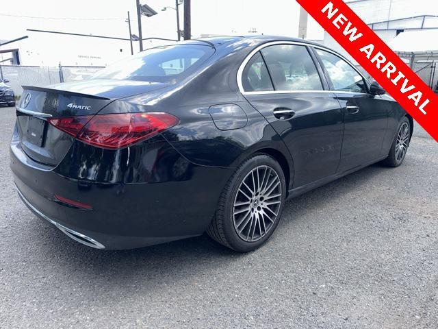 used 2022 Mercedes-Benz C-Class car, priced at $33,700