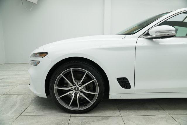 used 2022 Genesis G70 car, priced at $30,700