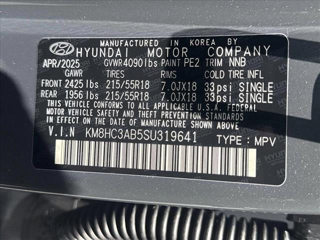 new 2025 Hyundai Kona car, priced at $27,999