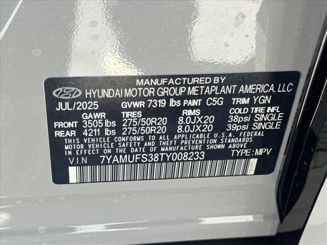 new 2026 Hyundai IONIQ 9 car, priced at $69,775