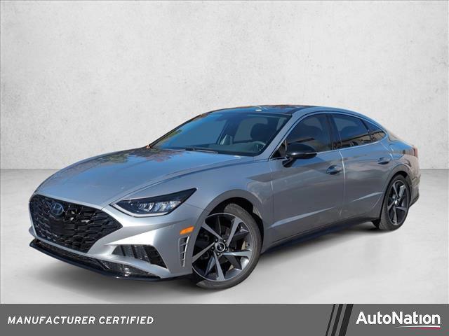 used 2021 Hyundai Sonata car, priced at $19,879