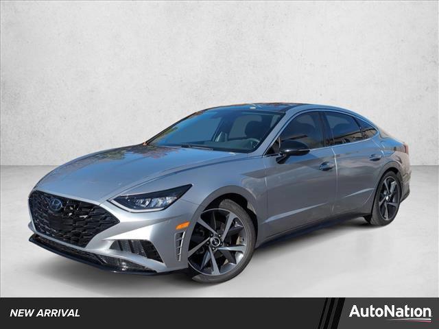 used 2021 Hyundai Sonata car, priced at $19,879