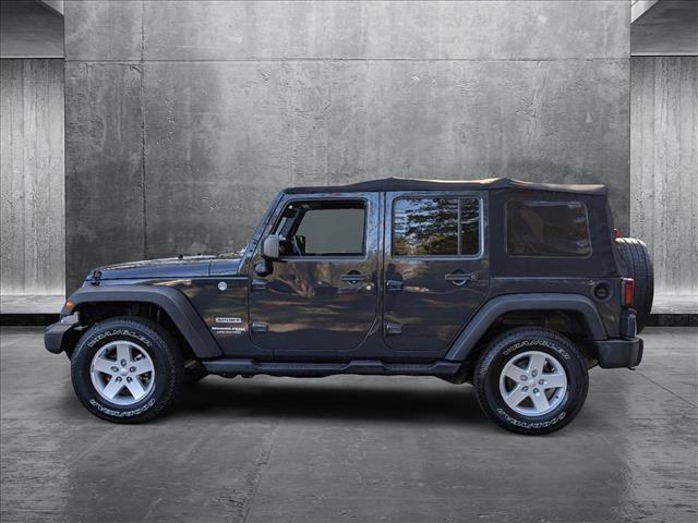 used 2018 Jeep Wrangler JK Unlimited car, priced at $24,026