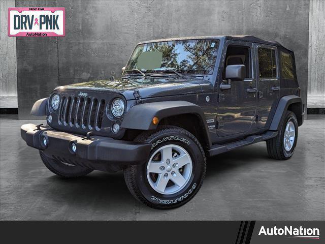 used 2018 Jeep Wrangler JK Unlimited car, priced at $24,026