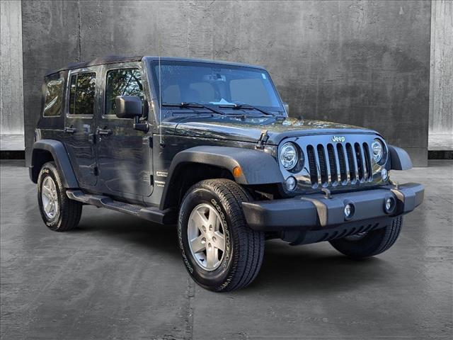 used 2018 Jeep Wrangler JK Unlimited car, priced at $24,026