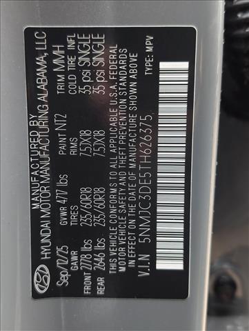 new 2026 Hyundai Tucson car, priced at $35,351