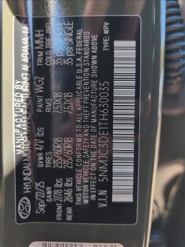 new 2026 Hyundai Tucson car, priced at $35,351