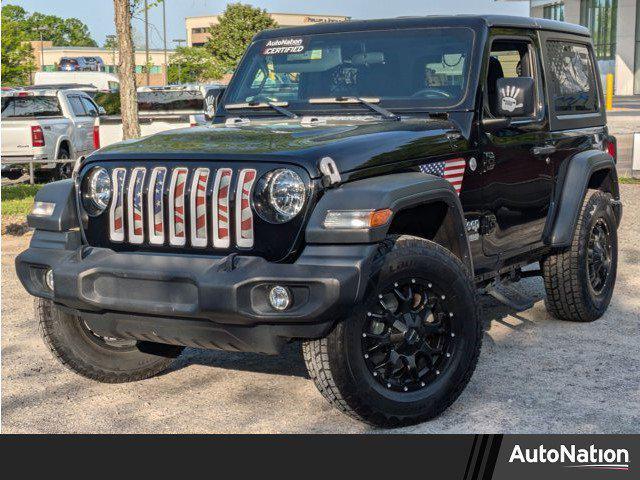 used 2020 Jeep Wrangler car, priced at $23,878