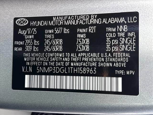 new 2026 Hyundai Santa Fe car, priced at $42,817