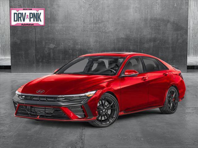 new 2025 Hyundai Elantra N car, priced at $37,100