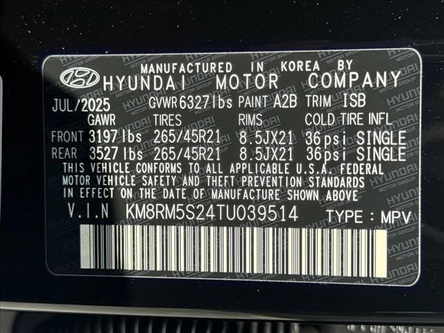 new 2026 Hyundai Palisade car, priced at $54,519
