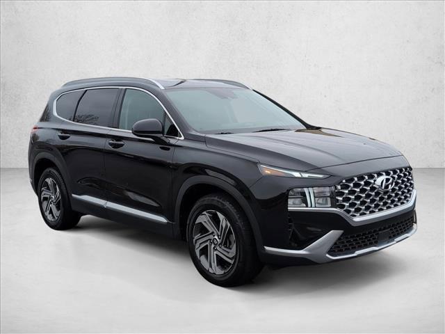 used 2021 Hyundai Santa Fe car, priced at $19,399