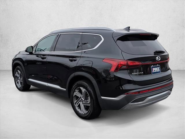 used 2021 Hyundai Santa Fe car, priced at $19,399