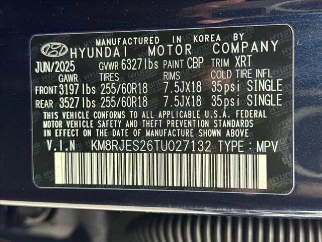 new 2026 Hyundai Palisade car, priced at $50,119