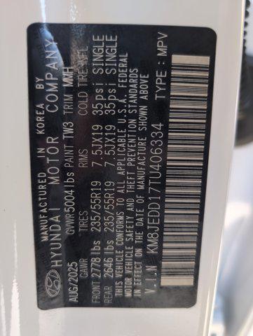 new 2026 Hyundai TUCSON Hybrid car, priced at $44,980