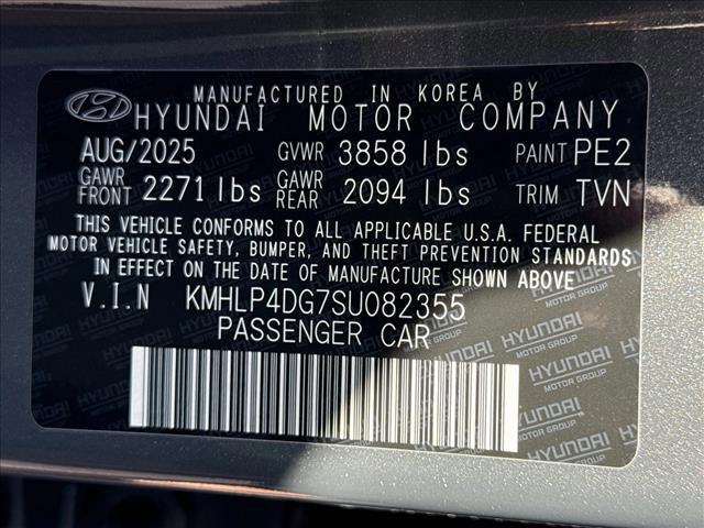 new 2025 Hyundai Elantra car, priced at $26,398