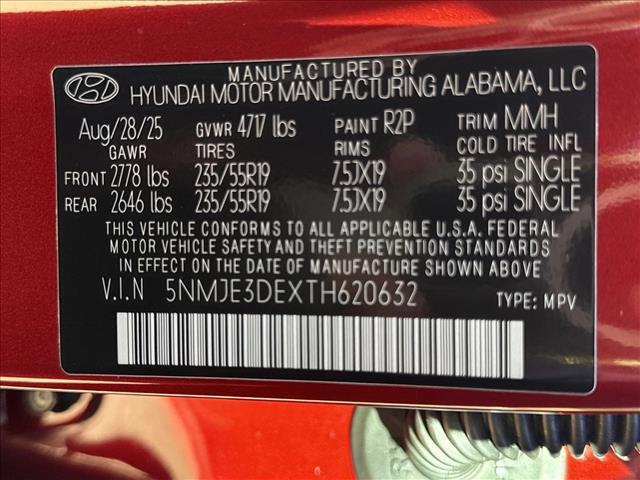 new 2026 Hyundai Tucson car, priced at $40,603