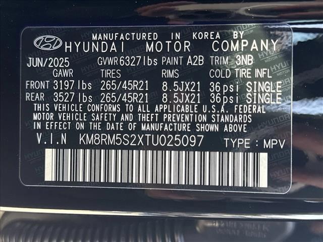 new 2026 Hyundai Palisade car, priced at $54,609