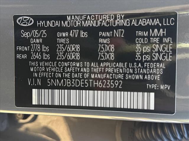 new 2026 Hyundai Tucson car, priced at $32,426