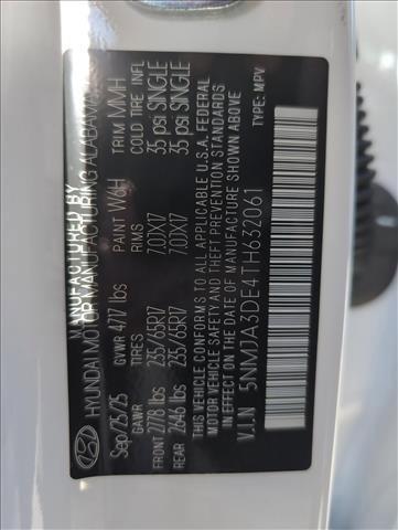 new 2026 Hyundai Tucson car, priced at $31,980