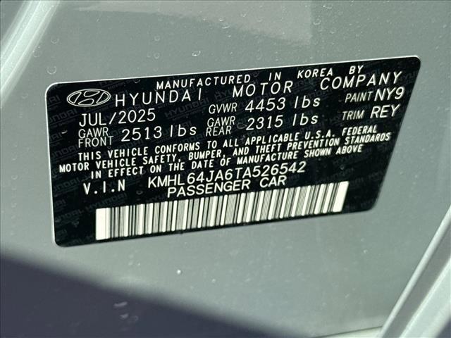 new 2026 Hyundai Sonata car, priced at $30,840