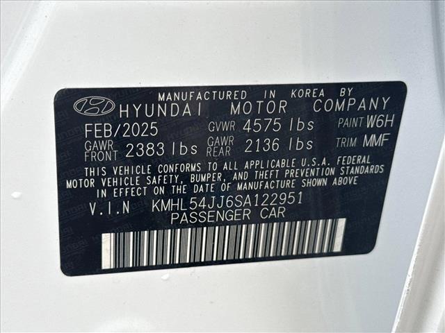 new 2025 Hyundai Sonata Hybrid car, priced at $39,249