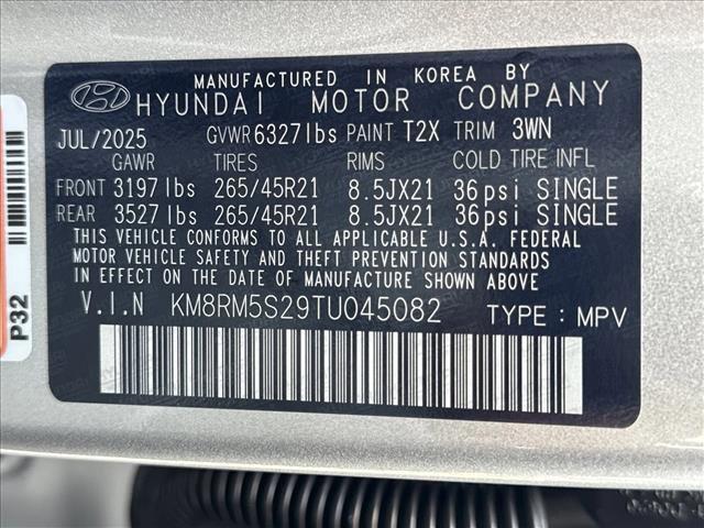 new 2026 Hyundai Palisade car, priced at $54,579