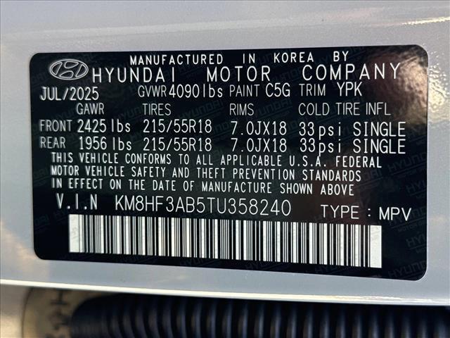 new 2026 Hyundai Kona car, priced at $28,544