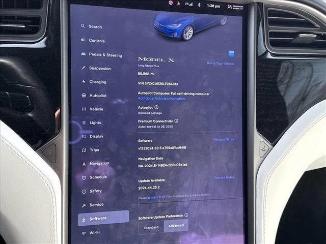 used 2020 Tesla Model X car, priced at $33,997