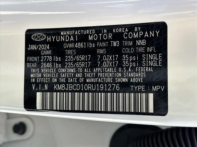 new 2024 Hyundai Tucson Hybrid car, priced at $33,409