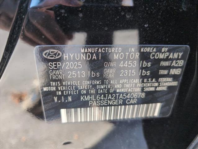 new 2026 Hyundai Sonata car, priced at $29,751