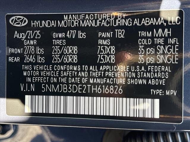 new 2026 Hyundai Tucson car, priced at $32,119