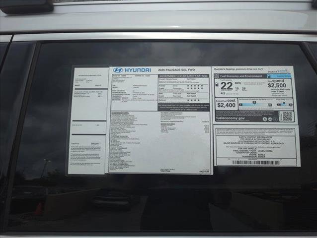 new 2025 Hyundai Palisade car, priced at $41,009