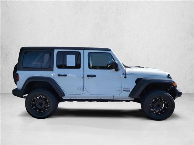 used 2019 Jeep Wrangler Unlimited car, priced at $23,498