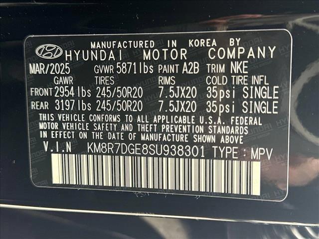 new 2025 Hyundai Palisade car, priced at $53,989