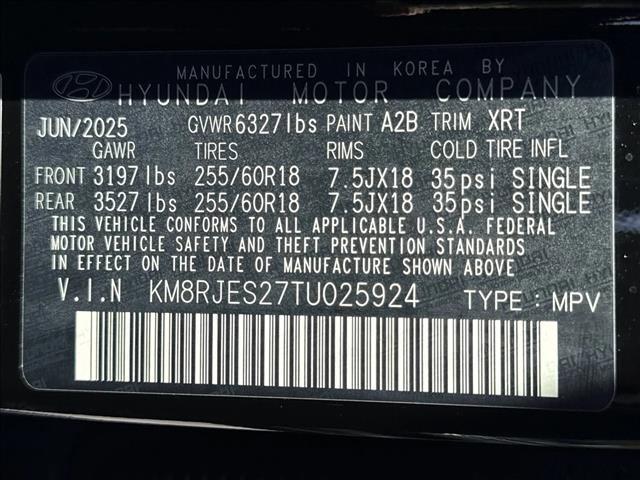 new 2026 Hyundai Palisade car, priced at $50,119